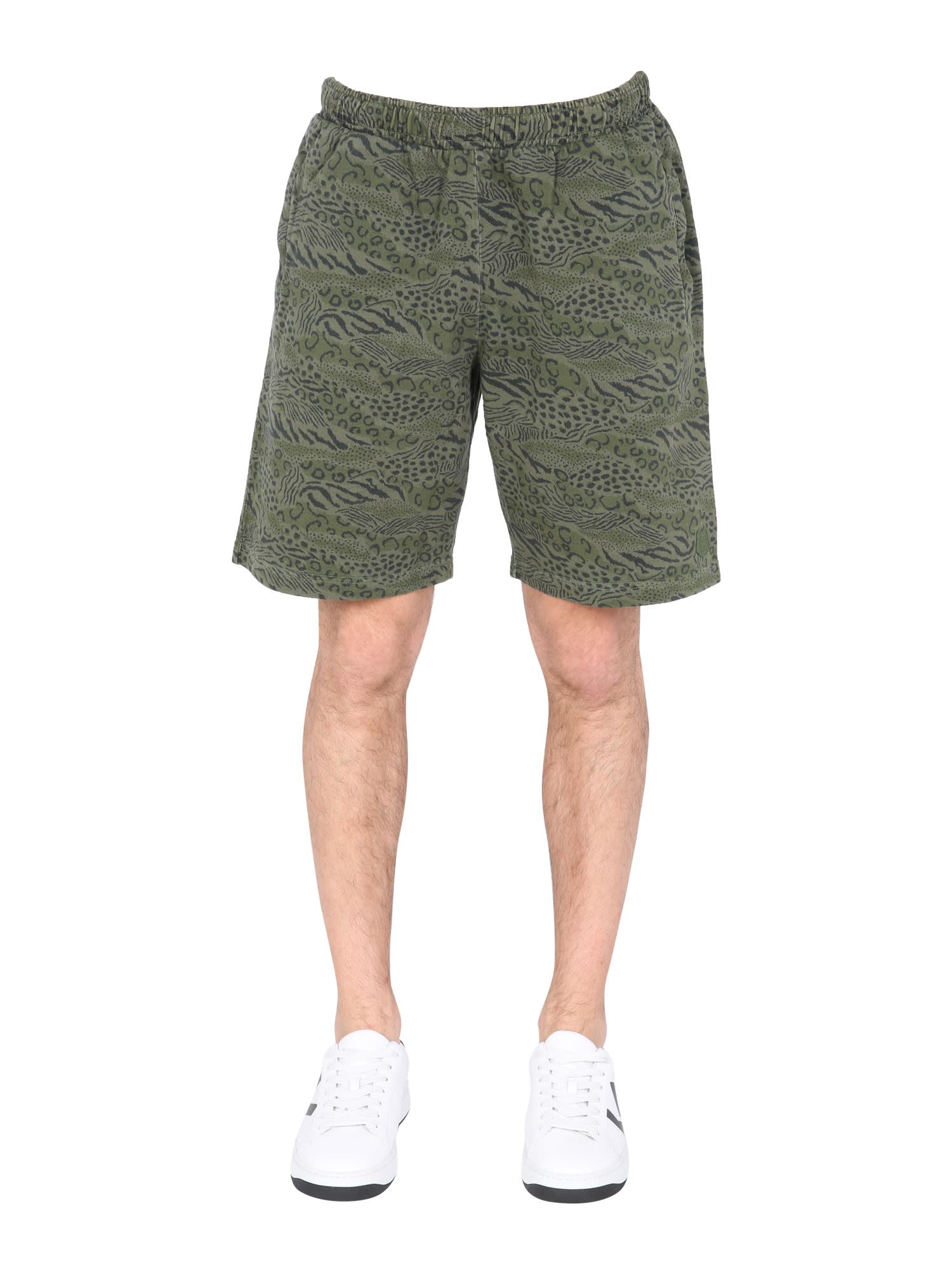 Bermuda With Animal Print