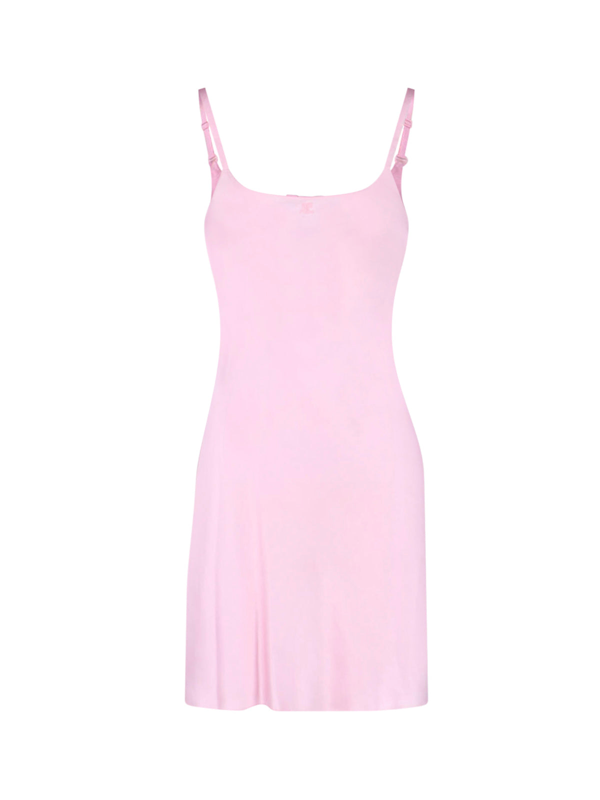 Courrèges 100% Silk Mini Dress