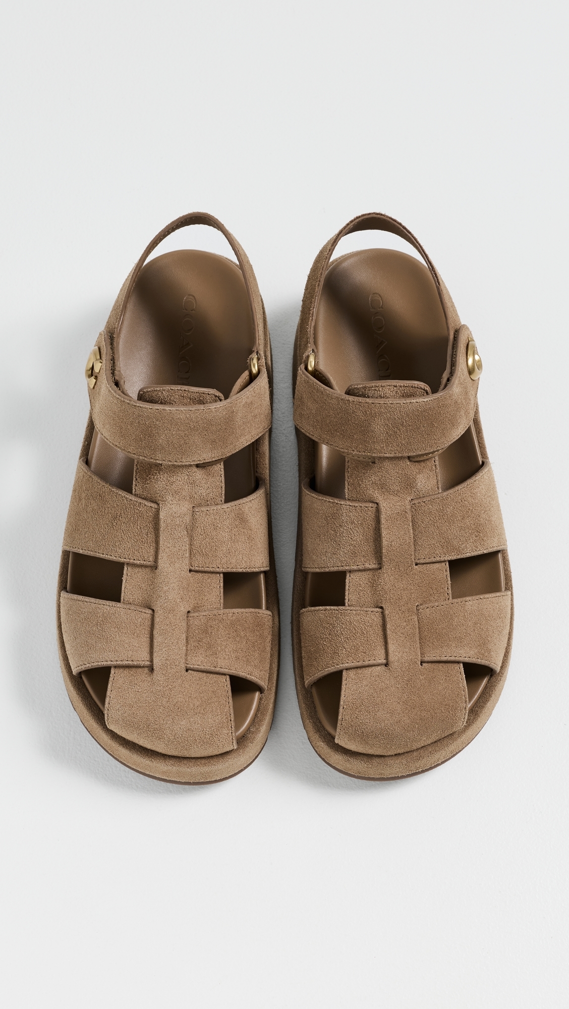 Fisherman Sandals Coconut Suede
