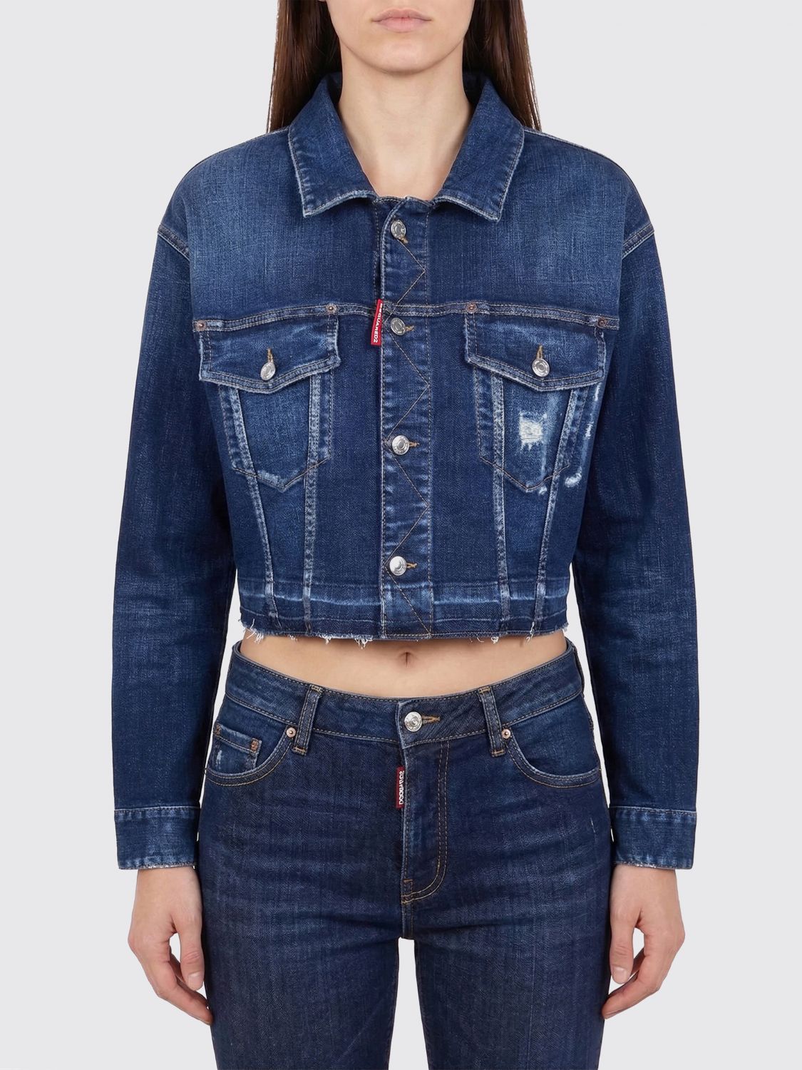 Jacket Woman color Blue