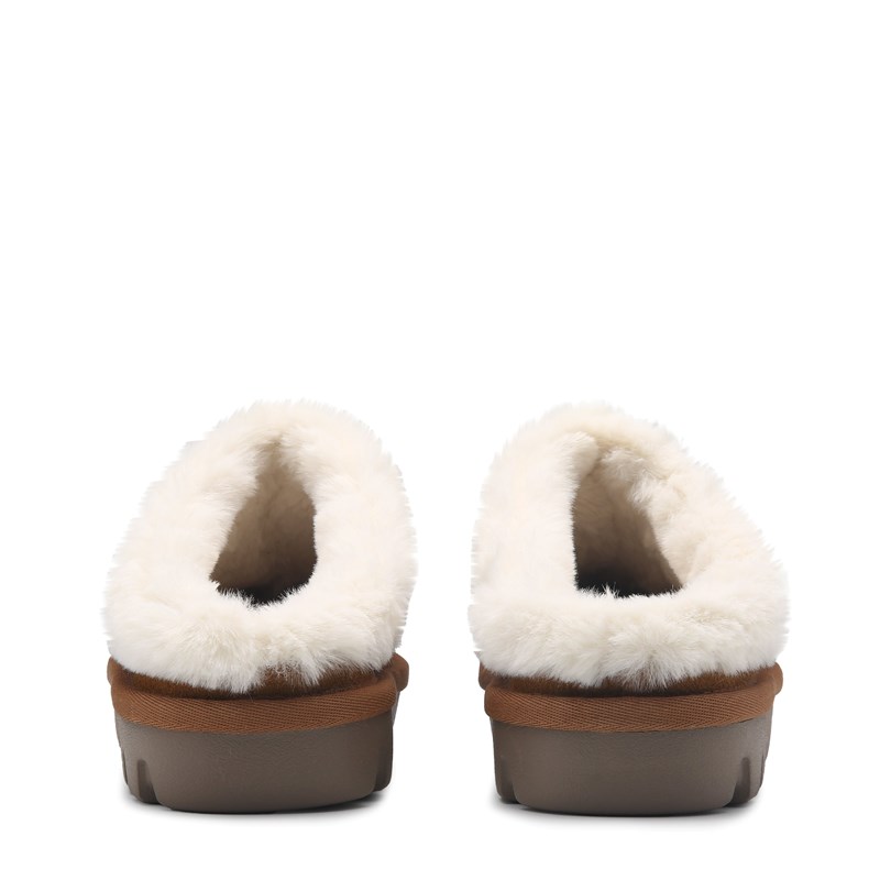Women's Tizzey Clog Slipper Shoes (Chestnut)