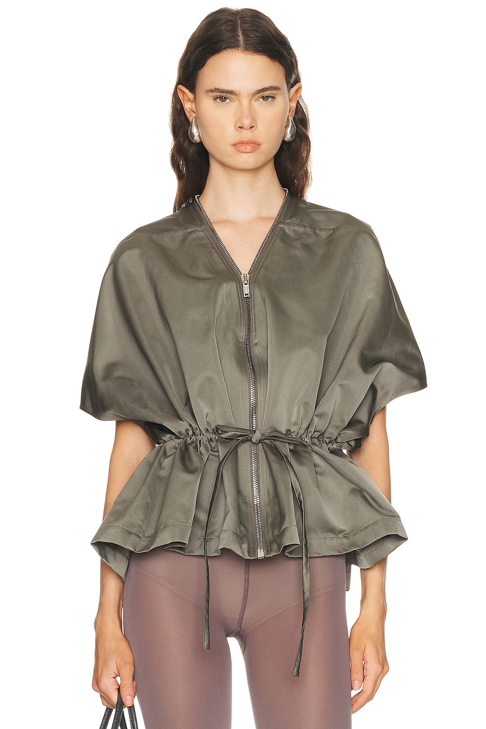 Rick Owens Sail Jacket in Slate