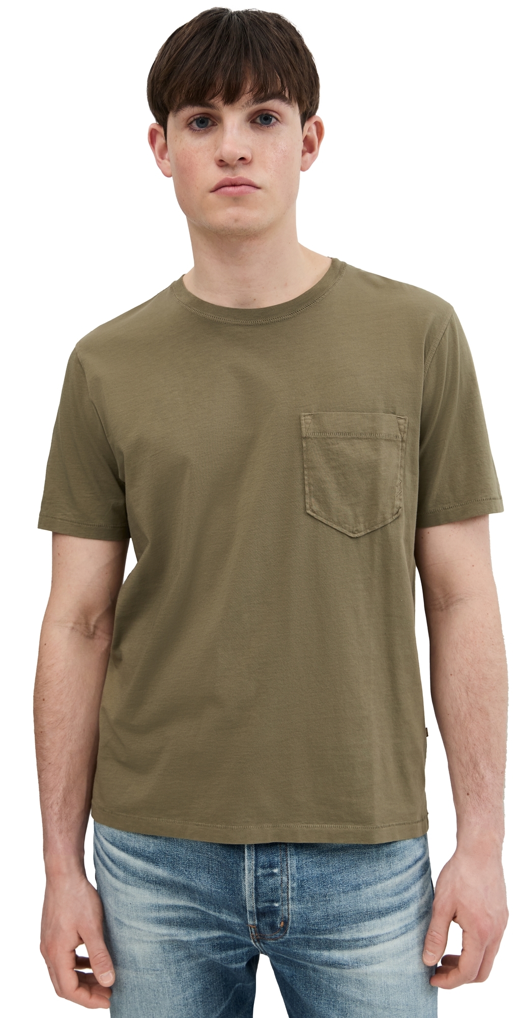 Billy Reid Washed Tee Moss