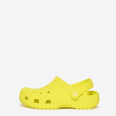Pre-School Classic Clog Shoe in Yellow