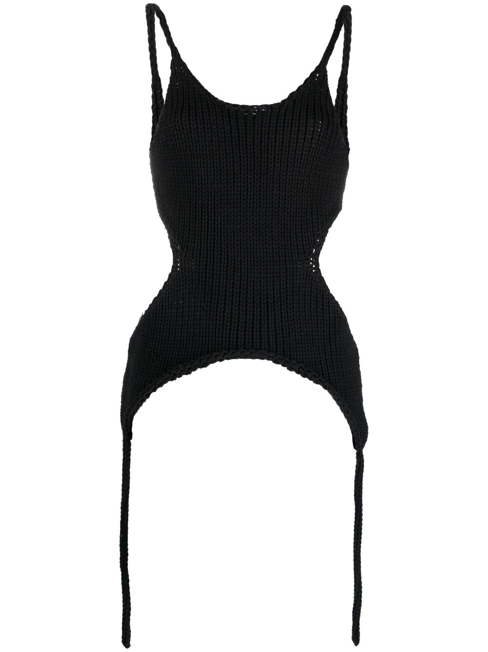Kora corset tank top - Black