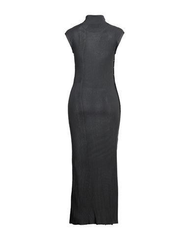 Woman Maxi dress Lead Size 2 Silk, Textile fibers, Viscose, Wool, Mohair wool