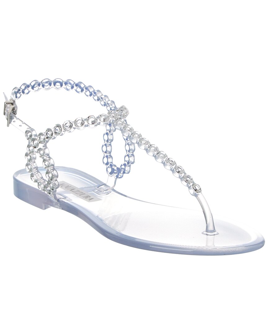 Almost Bare Crystal Jelly Sandal