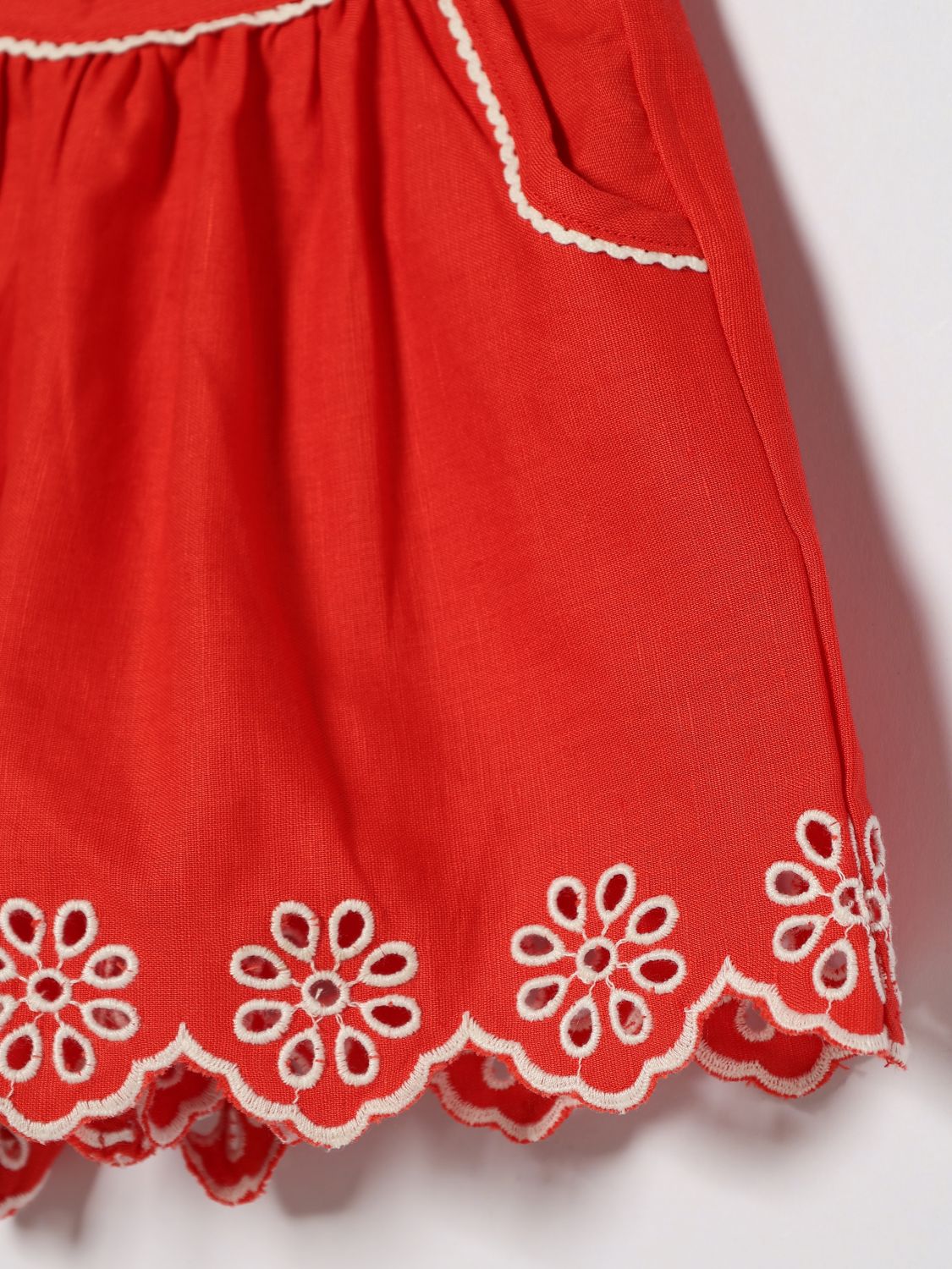 Shorts Kids color Red