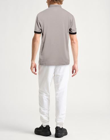 Man Polo shirt Taupe Size XL Recycled polyester, Cotton, Elastane