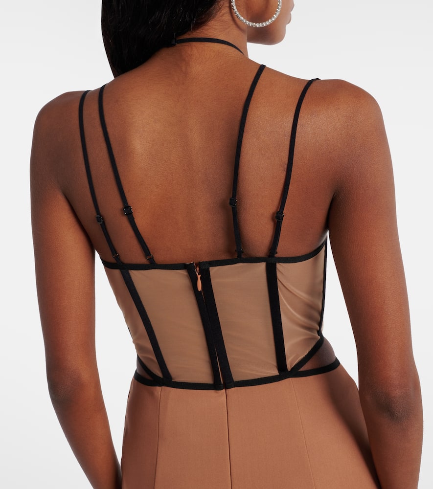 Nensi Dojaka Leila bustier gown