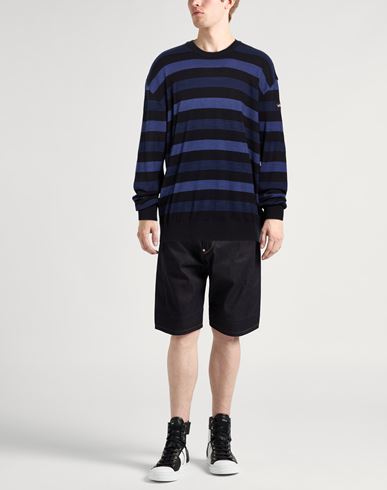 Man Sweater Navy Size 3XL Virgin Wool