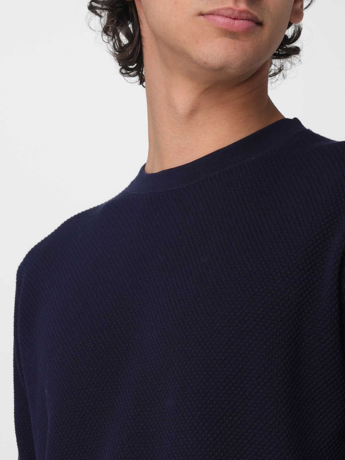 Sweater Men color Blue