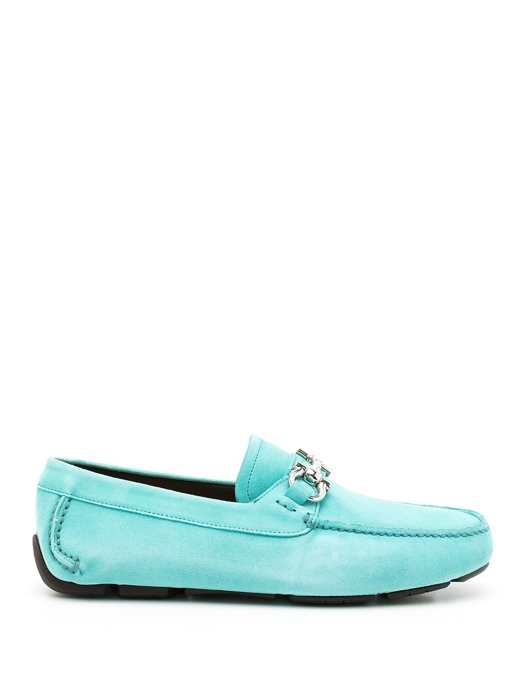Salvatore Ferragamo Turquoise Leather Bit Loafers SOLD Salvatore Ferragamo Made in Italy . #salvatoreferragamo  main image 4