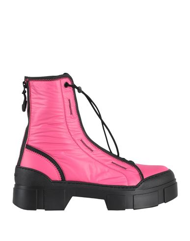 Vic Matiē Woman Ankle boots Fuchsia Size 7 Textile fibers