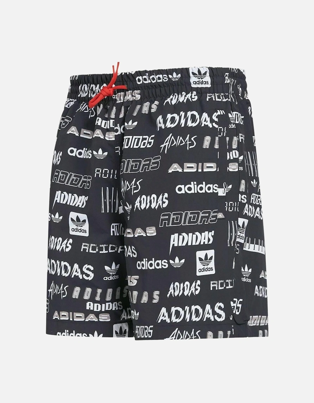 Men's Adidas Originals Reversible Shorts - Black/Black