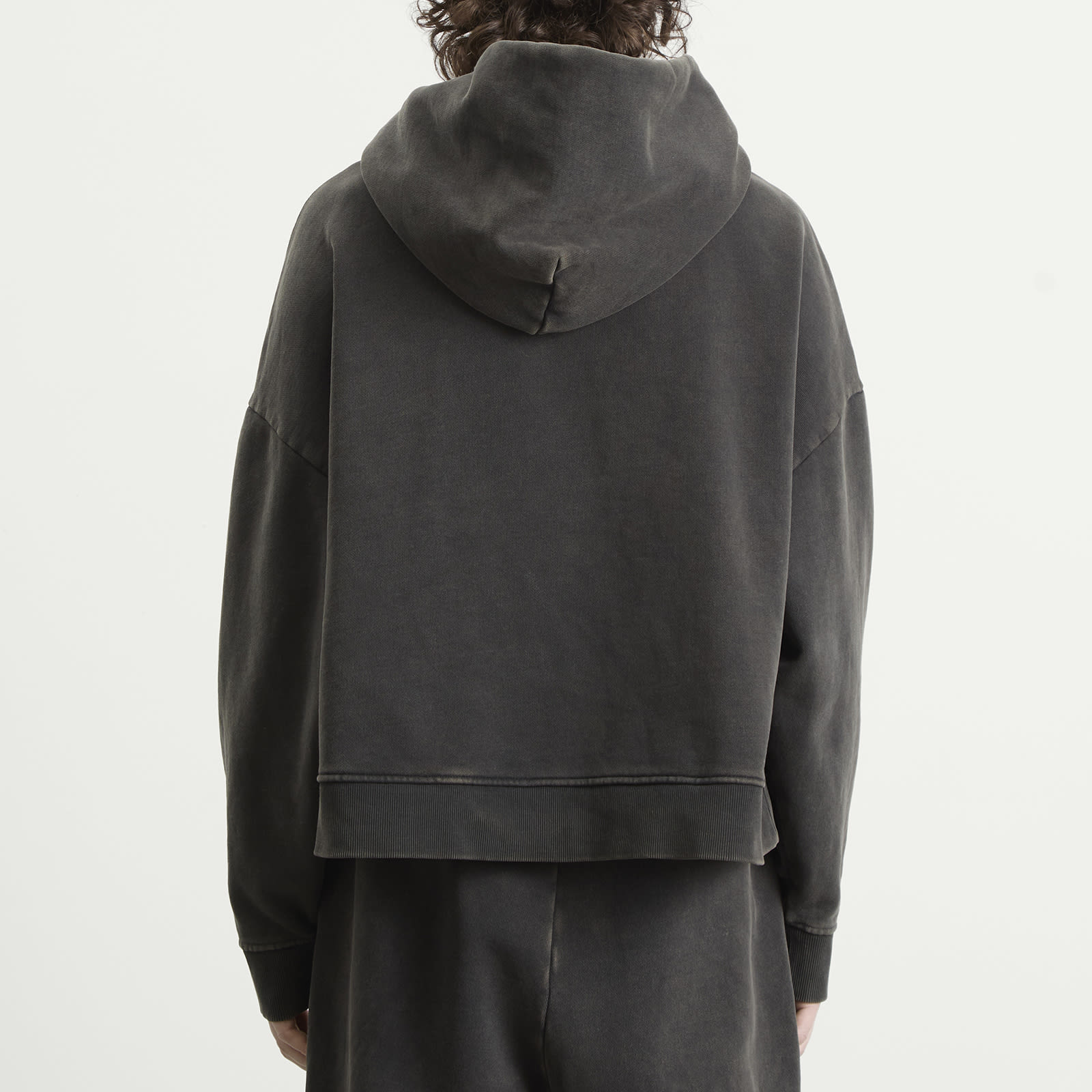 Men's Heavy Hoodie Washed Black