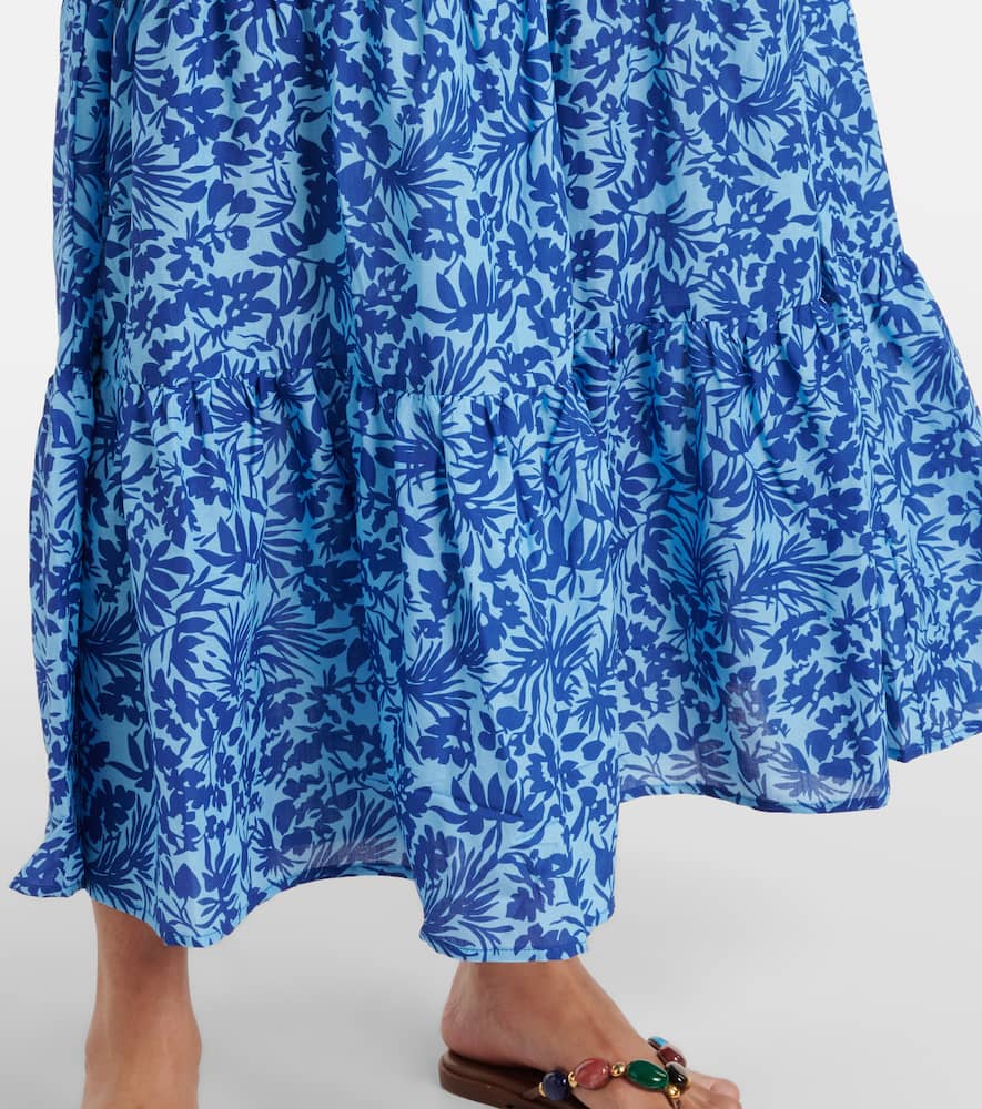 La Marquet cotton-blend maxi dress