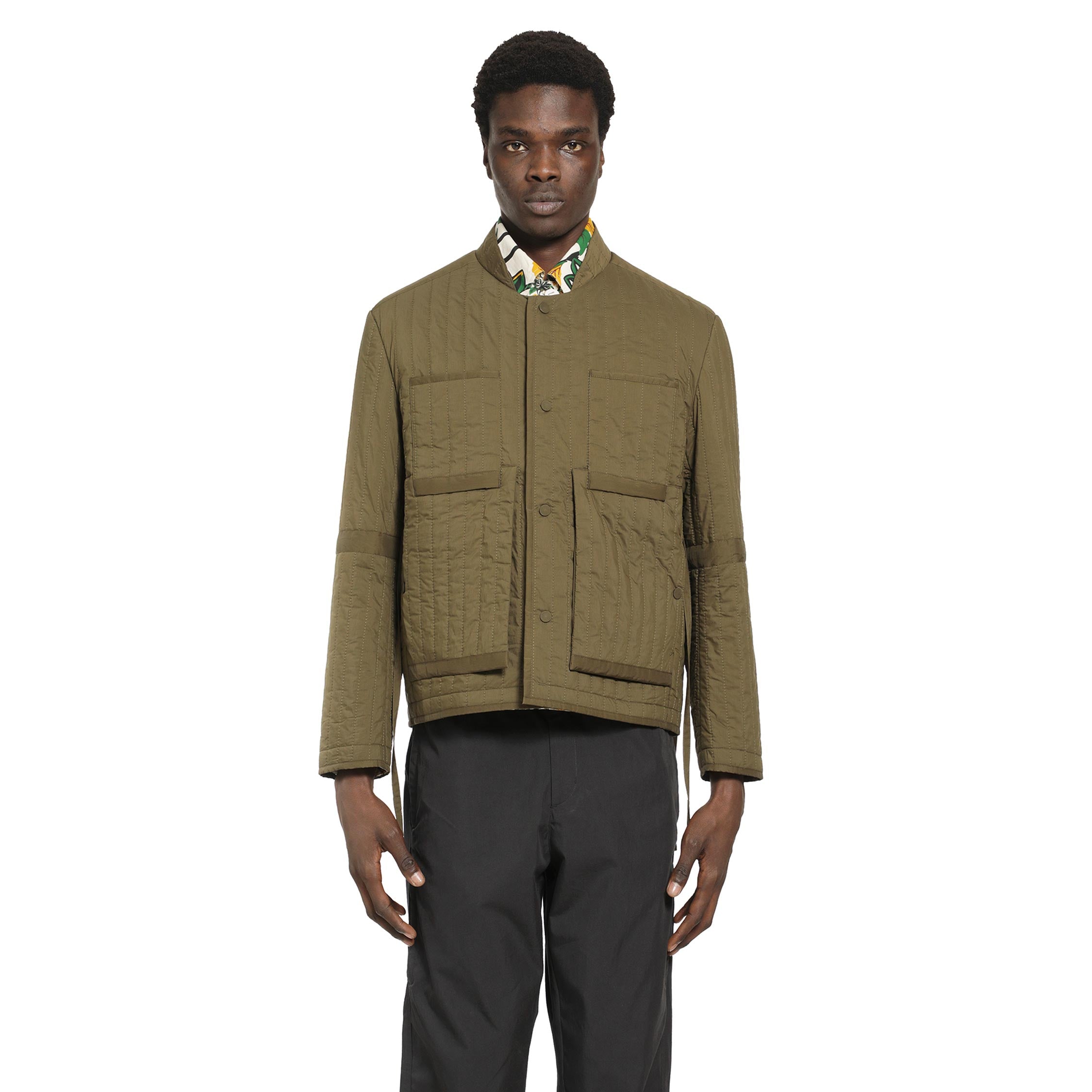 Reversible Quilted Worker Jacket