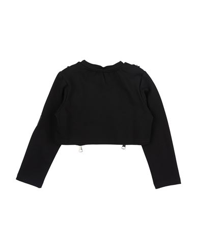 Gaudì Kid Girl Top Black Size 10 Viscose, Nylon, Elastane