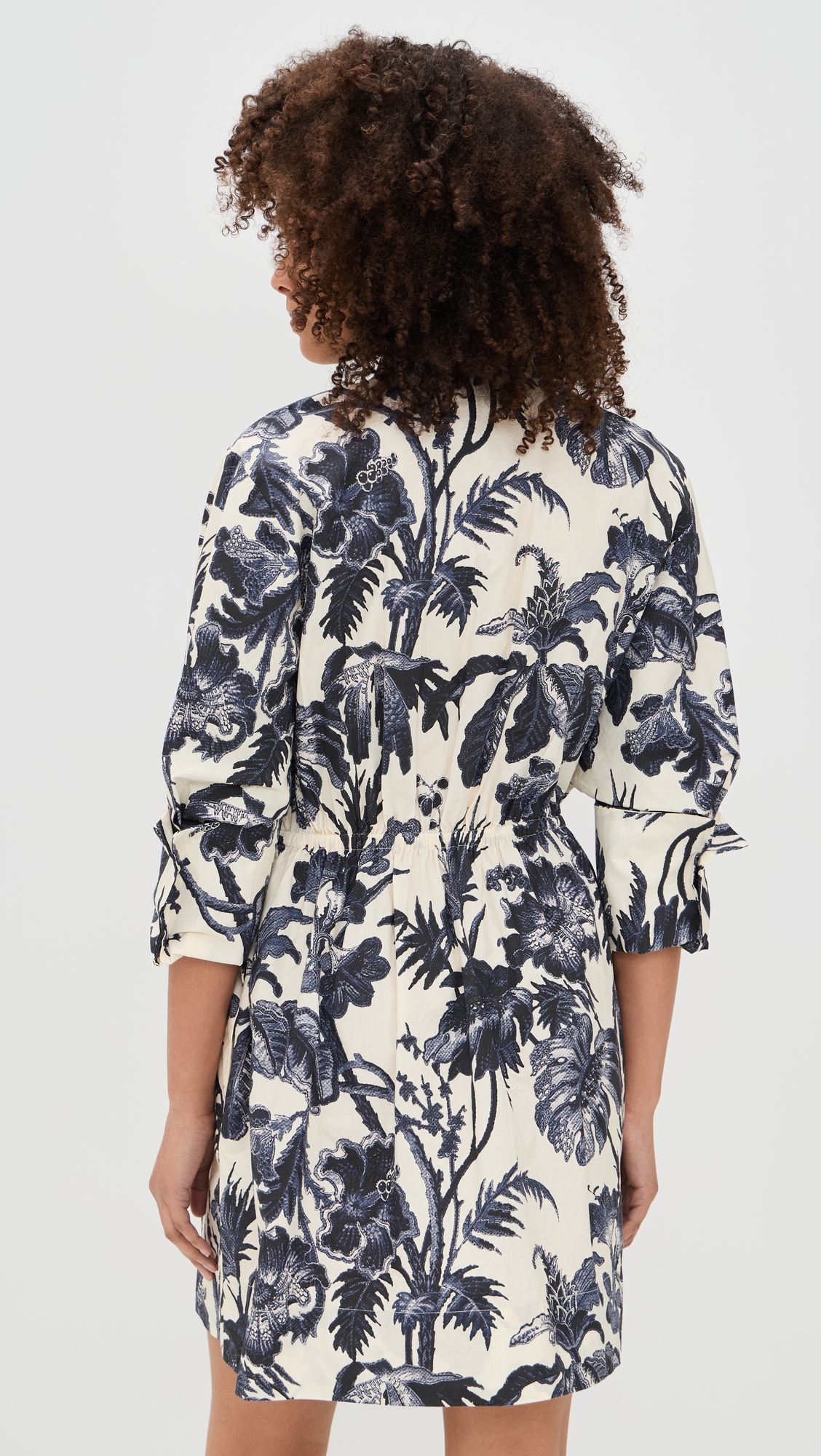 Henry Dress Fauna Floral Navy