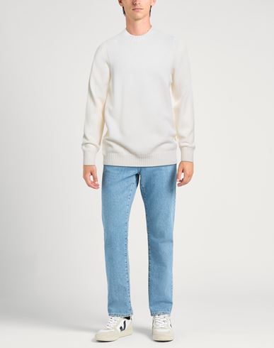 Man Sweater Off white Size 44 Virgin Wool