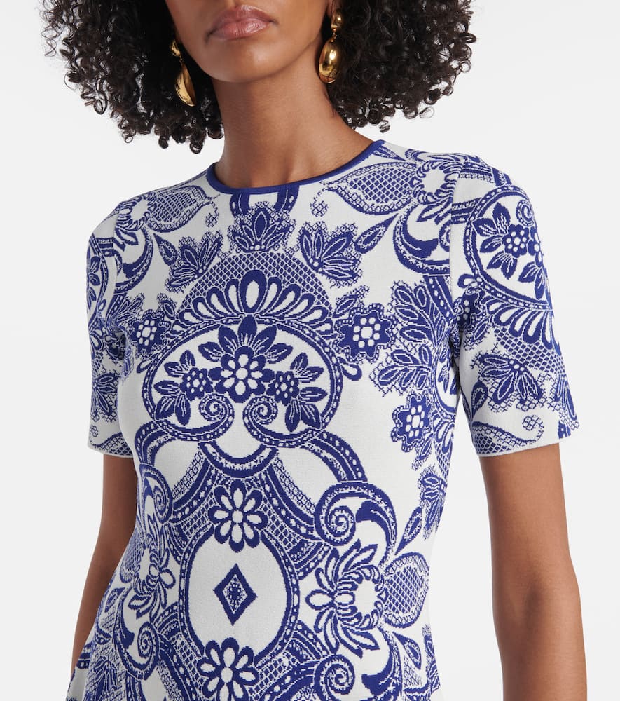 Paisley minidress