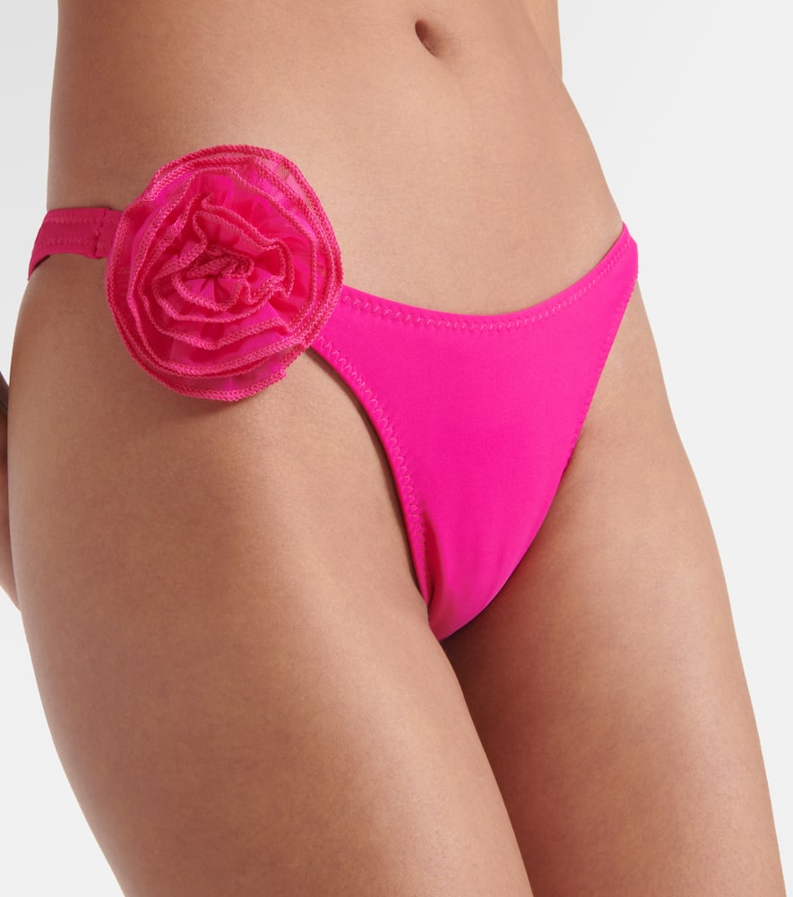 Rose '90s bikini bottoms