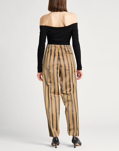 Forte_forte Woman Pants Gold Size 2 Viscose, Polyester, Virgin Wool
