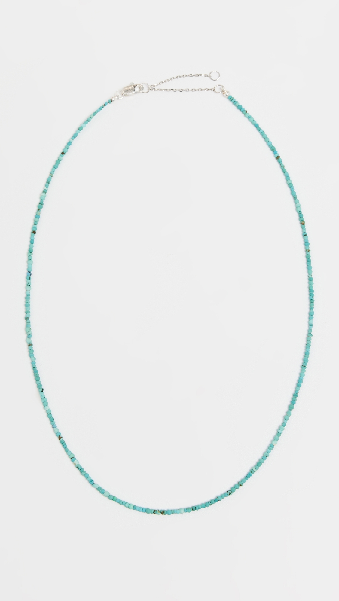 SHASHI Aisha Gemstone Necklace in Turquoise Turquoise One Size