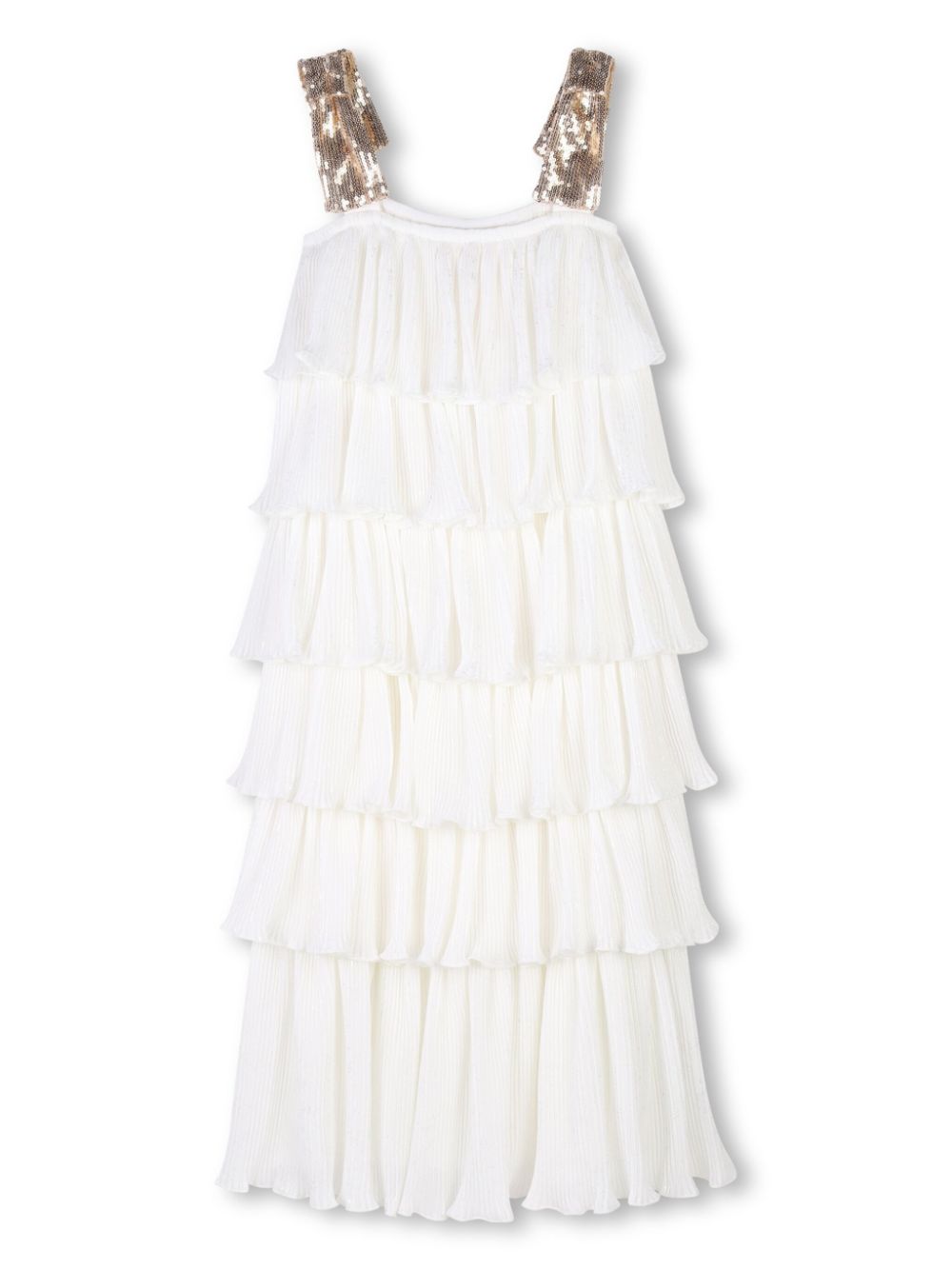 Tiered dress - Neutrals