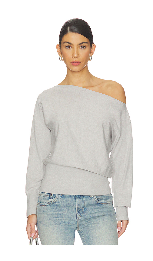 NIA Sabina Sweater in Light Grey. M. Also in XS
