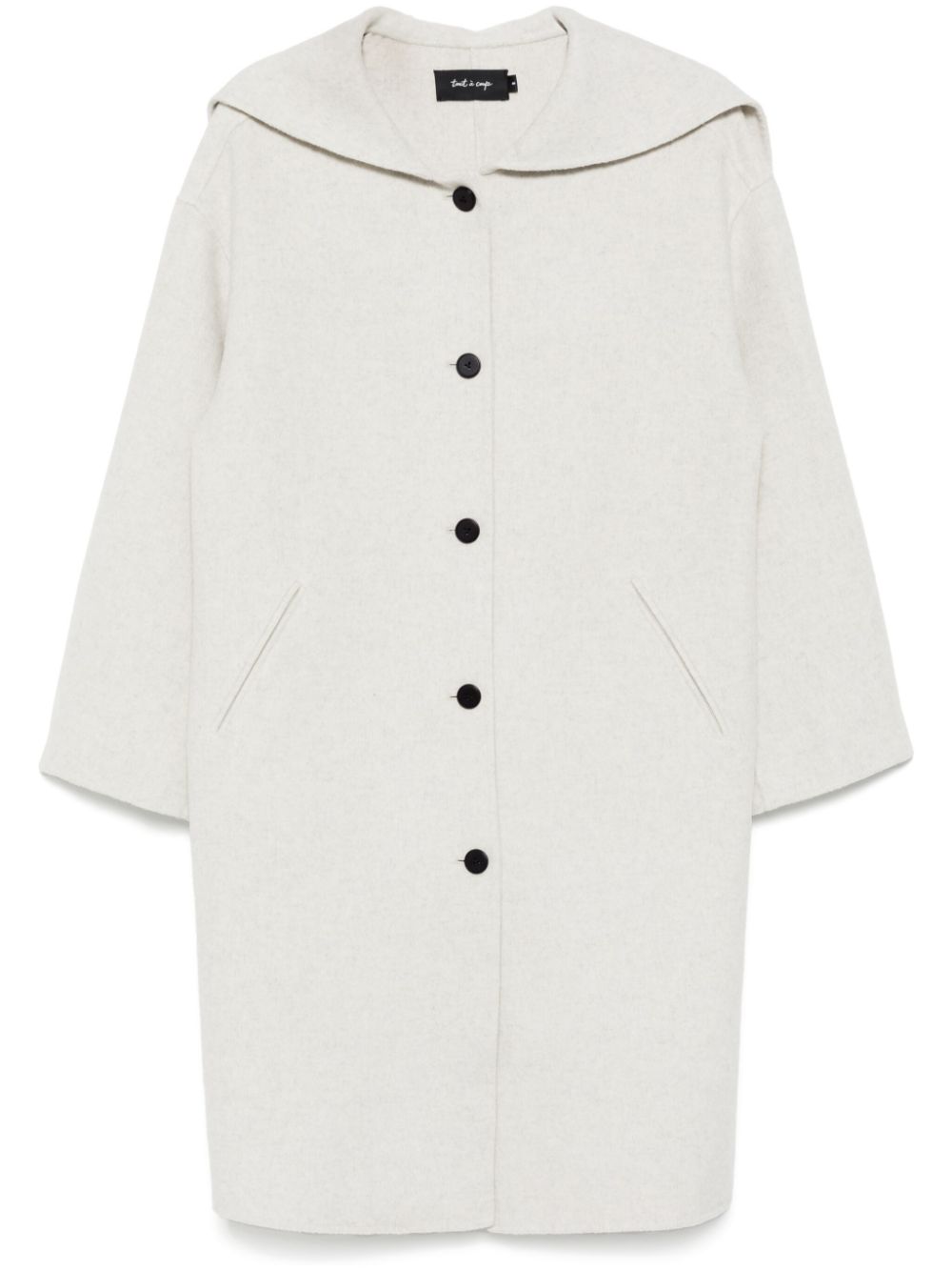 Layered trech coat - Blue