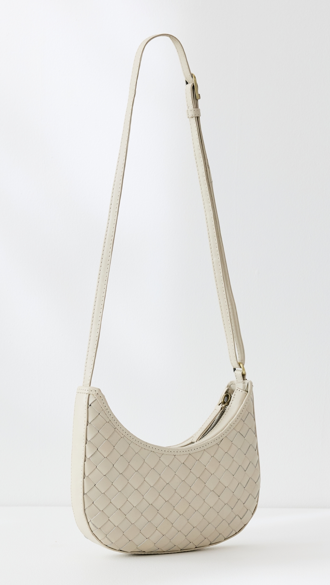 Mini Sling Carr Weave Cream Bag Cream One Size