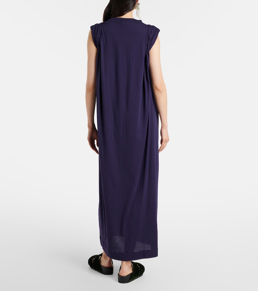 Cotton midi dress