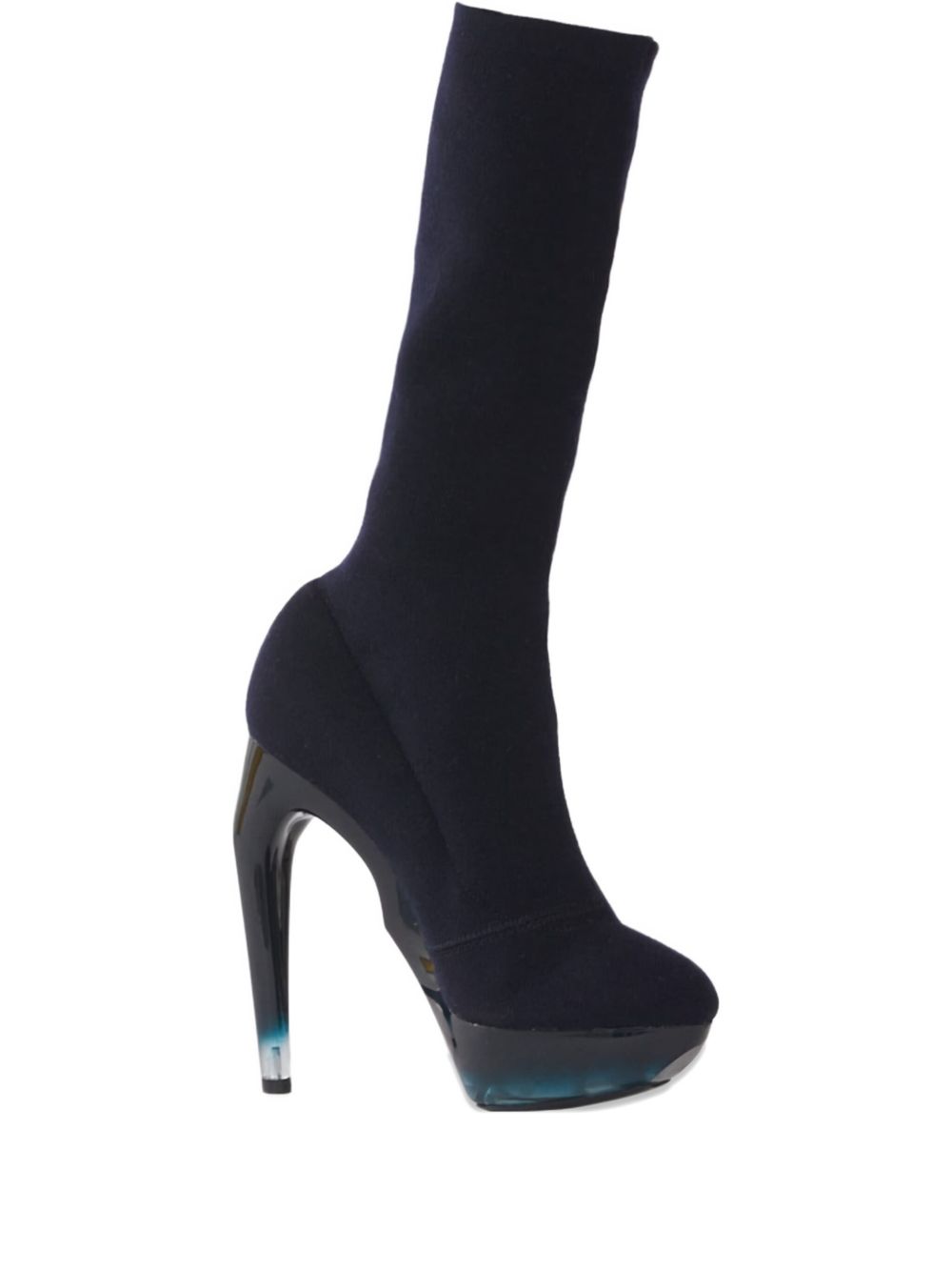 150mm stretch boots - Black