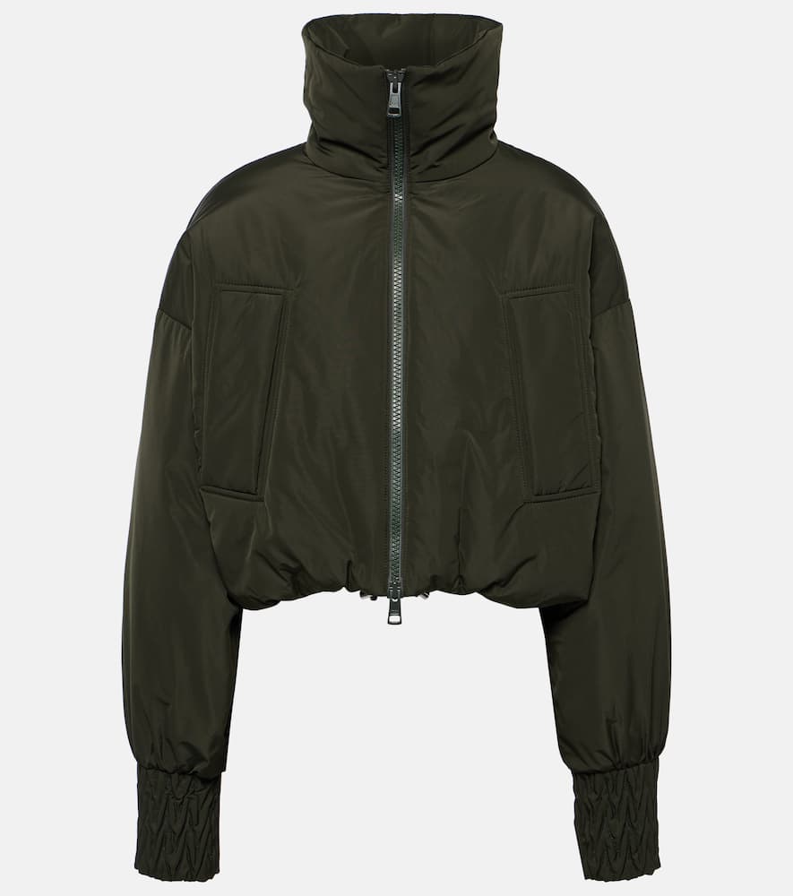 Padded bomber jacket