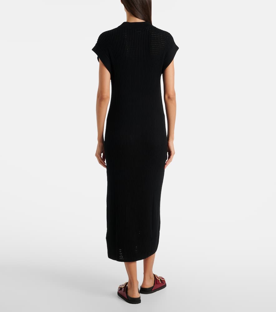 Cheston pointelle cotton midi dress