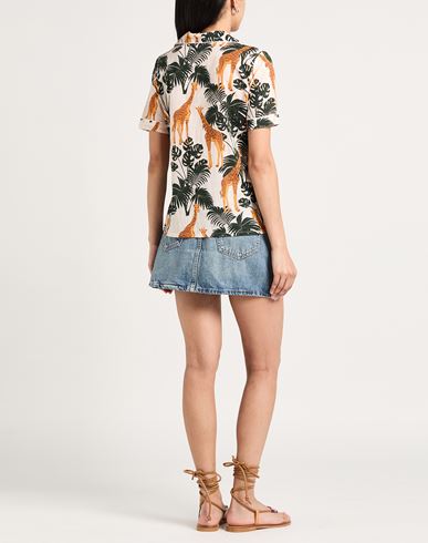 Woman Shirt Dark green Size XS Cotton