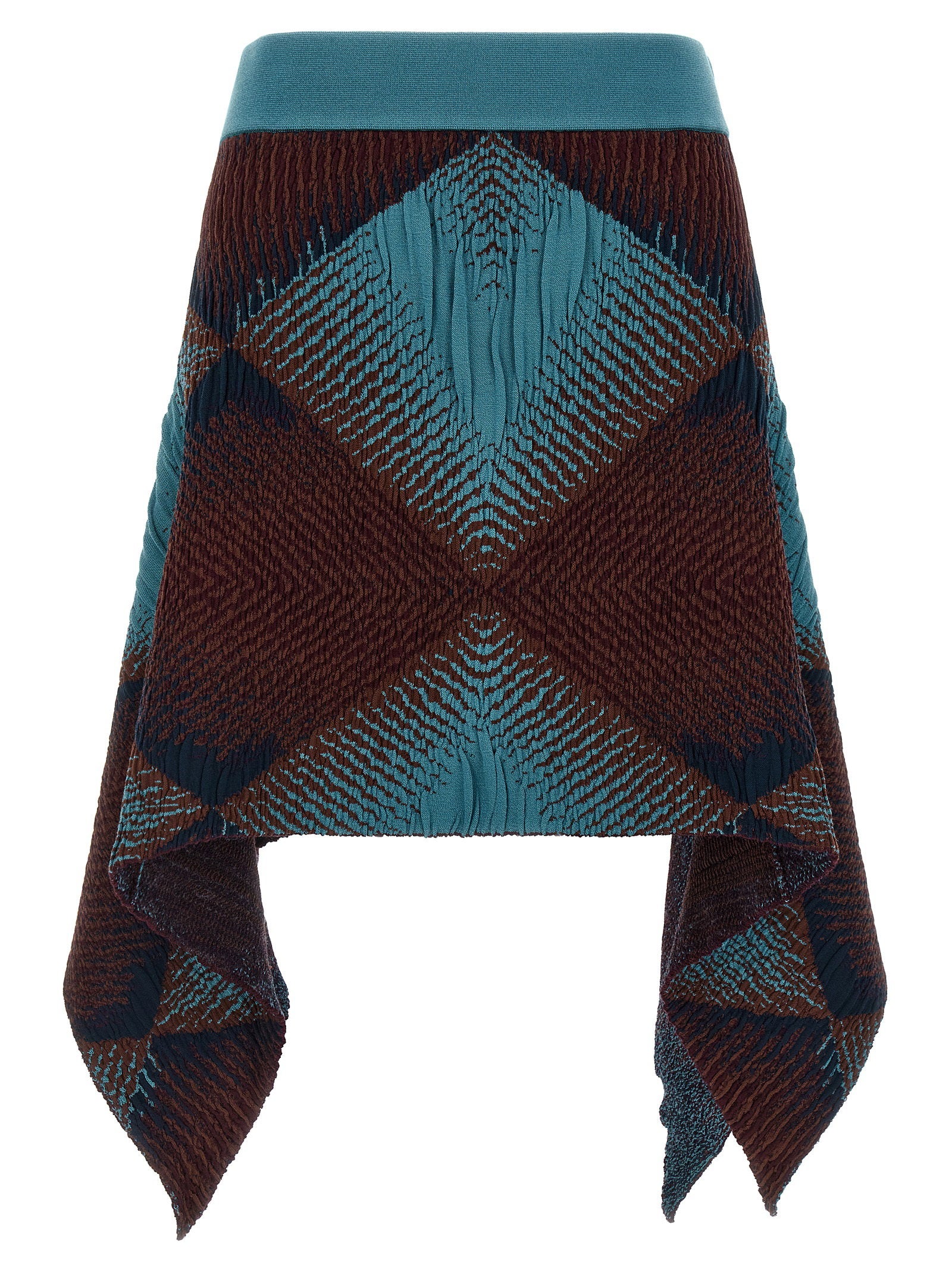 Ikat Argyle Skirt