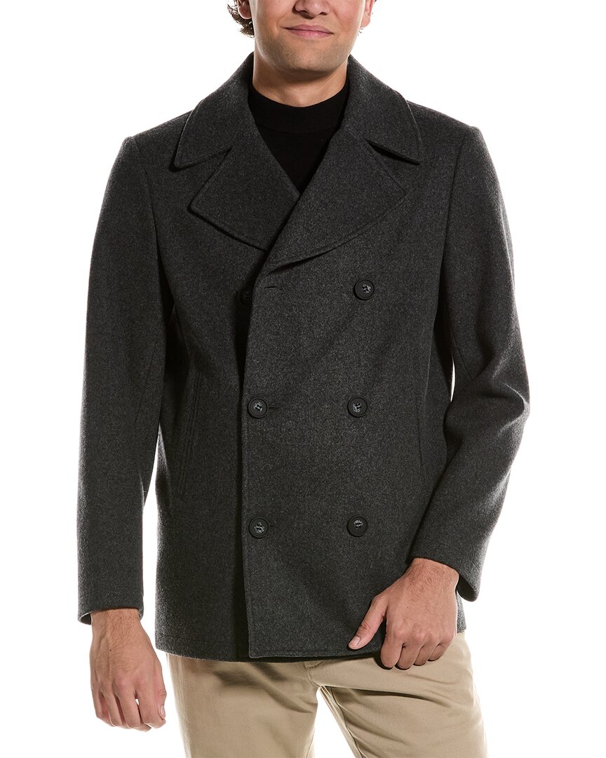 Wool-Blend Coat