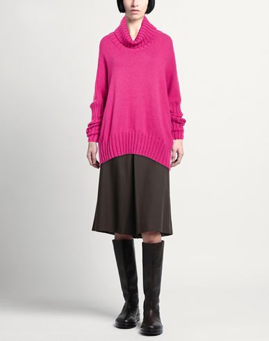 Woman Turtleneck Fuchsia Size 6 Polyacrylic, Alpaca wool, Polyamide, Polyester