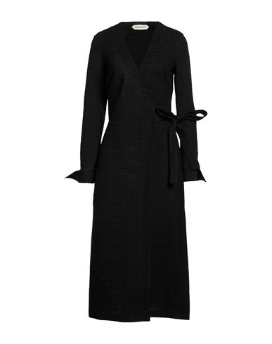 Woman Maxi dress Black Size 2 Cotton