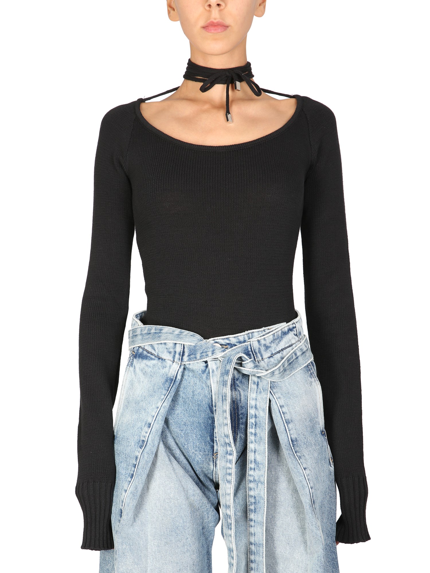 "heather" sweater