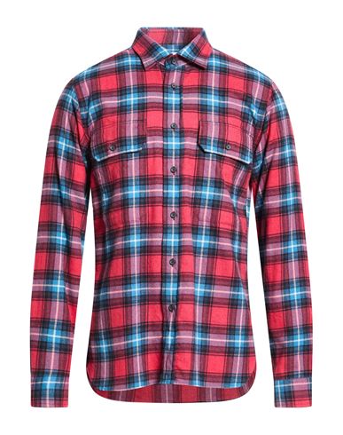 Man Shirt Red Size 15 ¾ Cotton