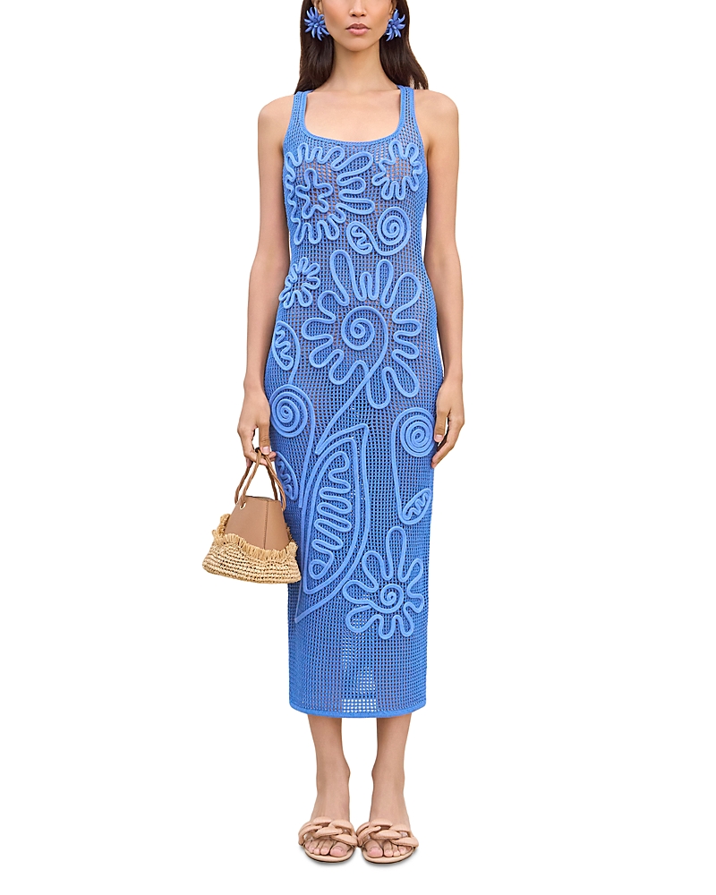 Nissa midi dress - White