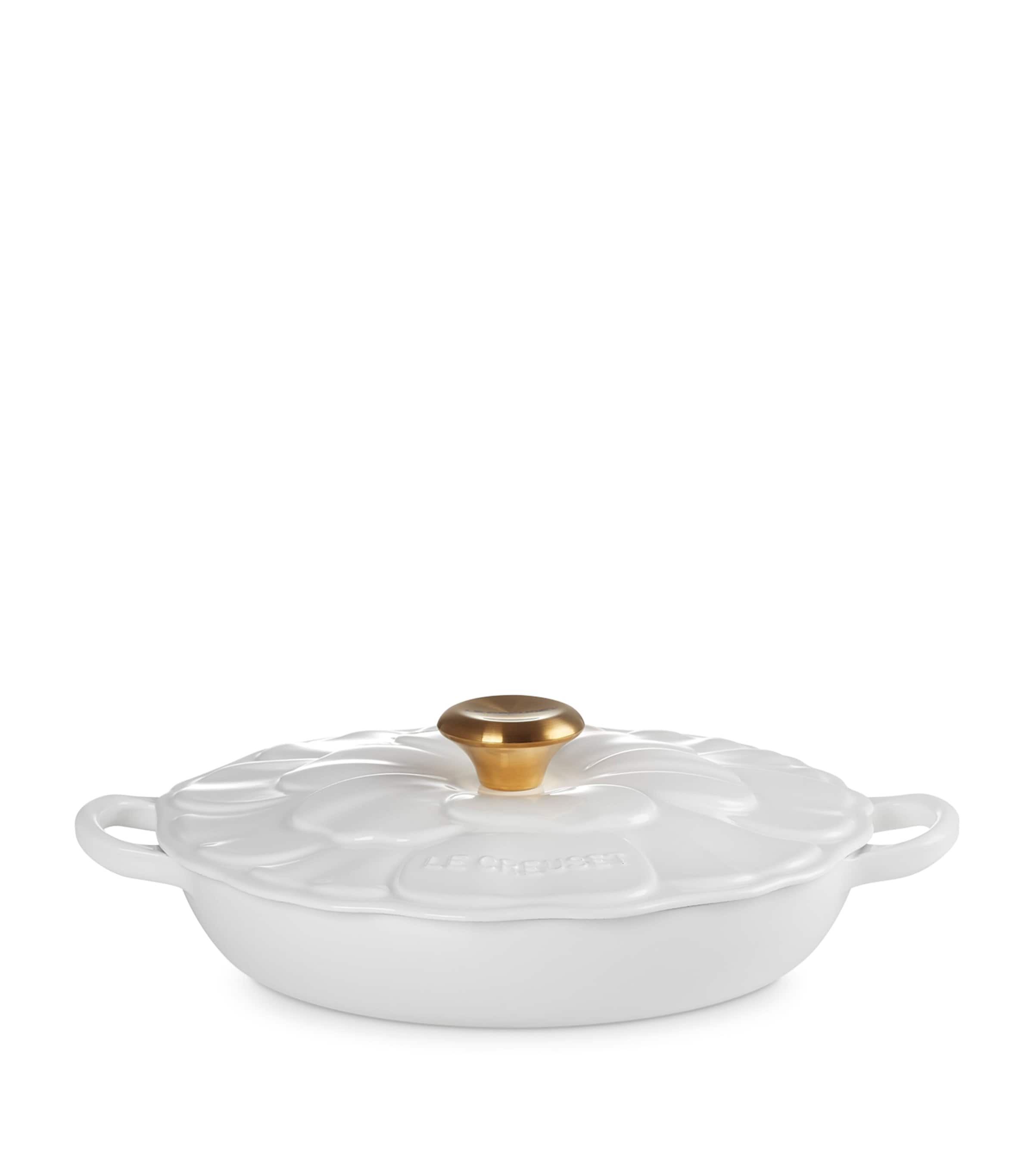 Shallow Petal Casserole Dish