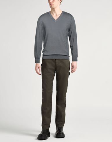 Man Sweater Lead Size 36 Wool, Silk