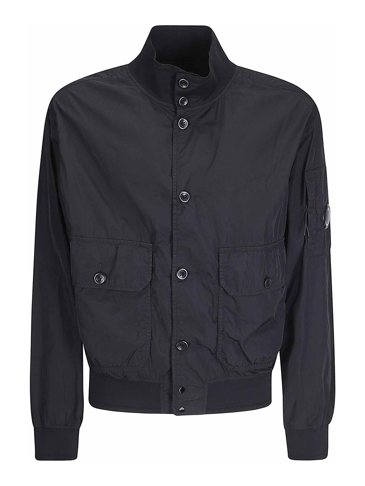 C. P. Company Chrome-R Button Bomber Jacket