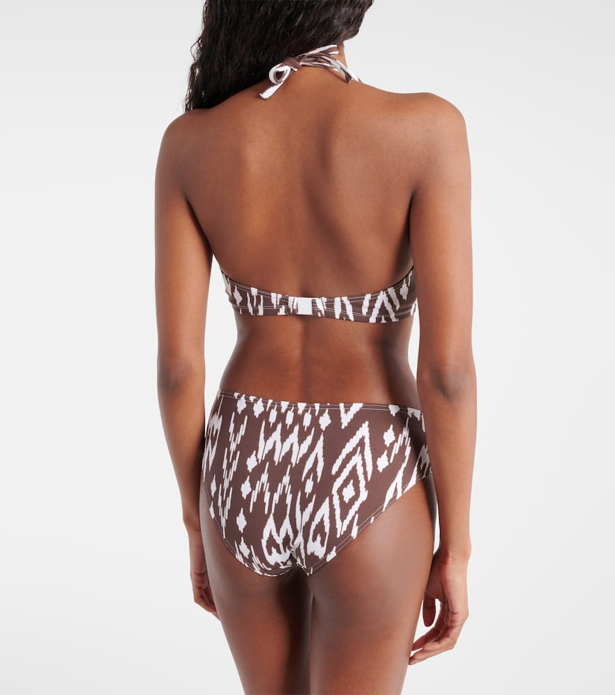 Dry printed bikini bottoms