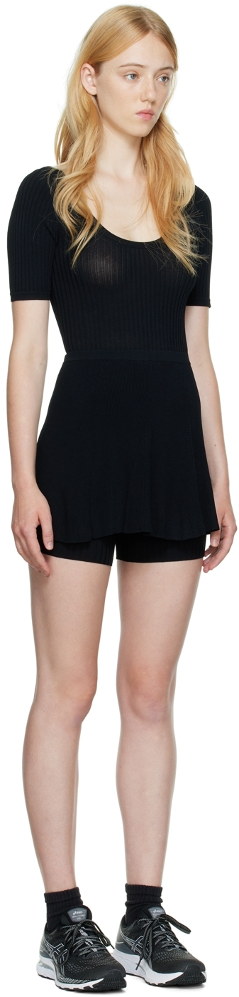 Black jenna mini dress